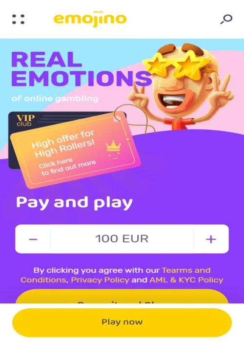 Recension Emojino Casino<
